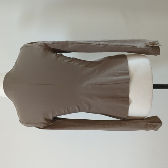 Ixos Taupe Stretchy Fitted Blazer - Picture 3 of 16
